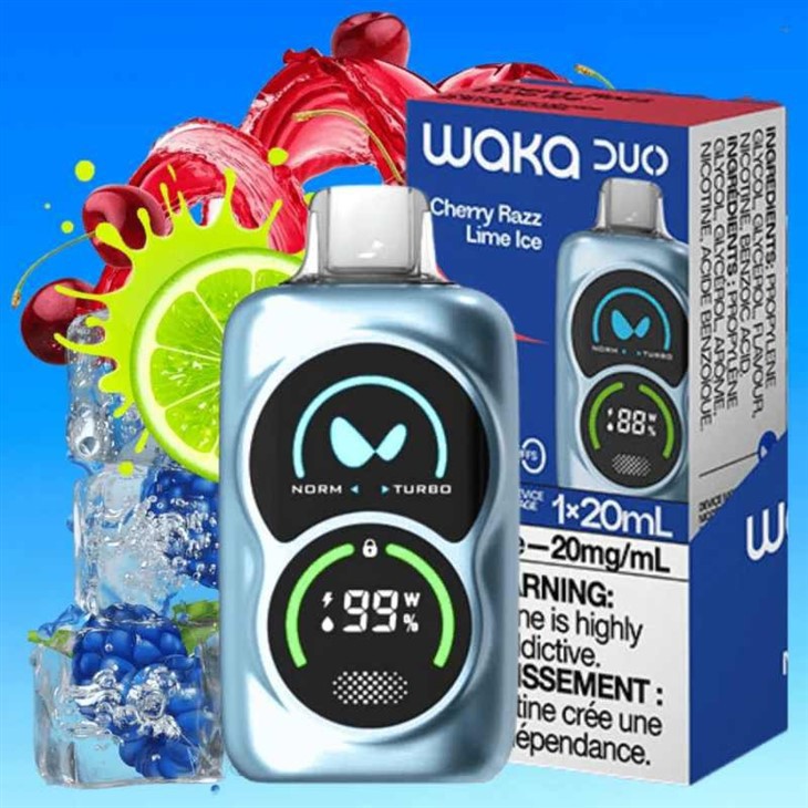 Waka duo 25000puffs vape boleh guna